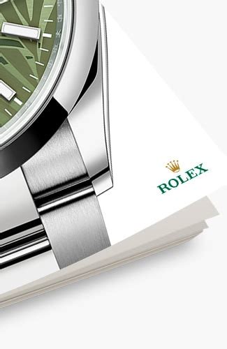 Brochures de montres Rolex 